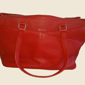 Red Cole Haan Tote originally issued to American Airlines Flight Attendants